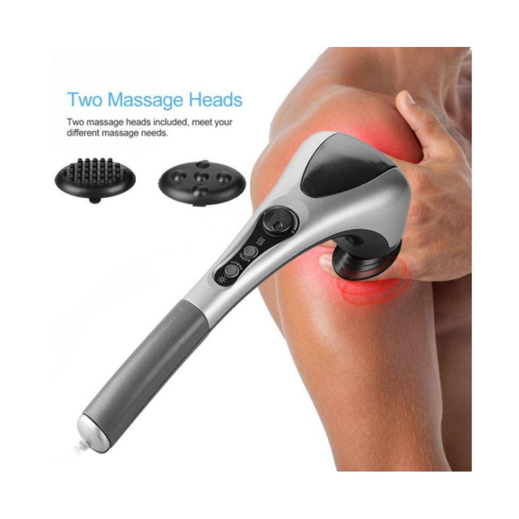 Handheld Relaxing Double Head Heating Massager Blueidea 